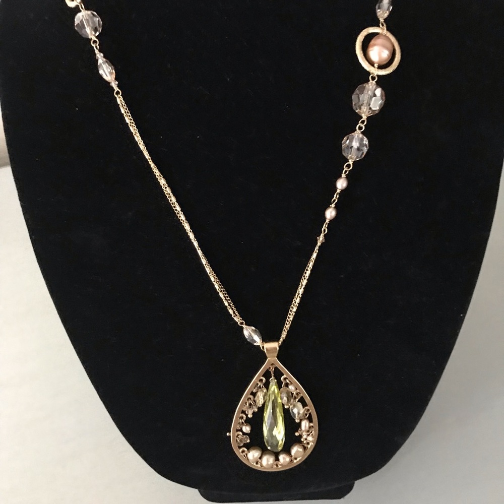 Designer necklace. 17” long